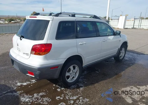 2004 Mitsubishi Outlander Ls из США, поврежденный, VIN JA4LZ31F54U058301